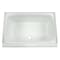 Lippert 24IN X 36IN BATHTUB; CENTER DRAIN - WHITE 209648 - alternate 1